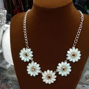 Necklace and earrings